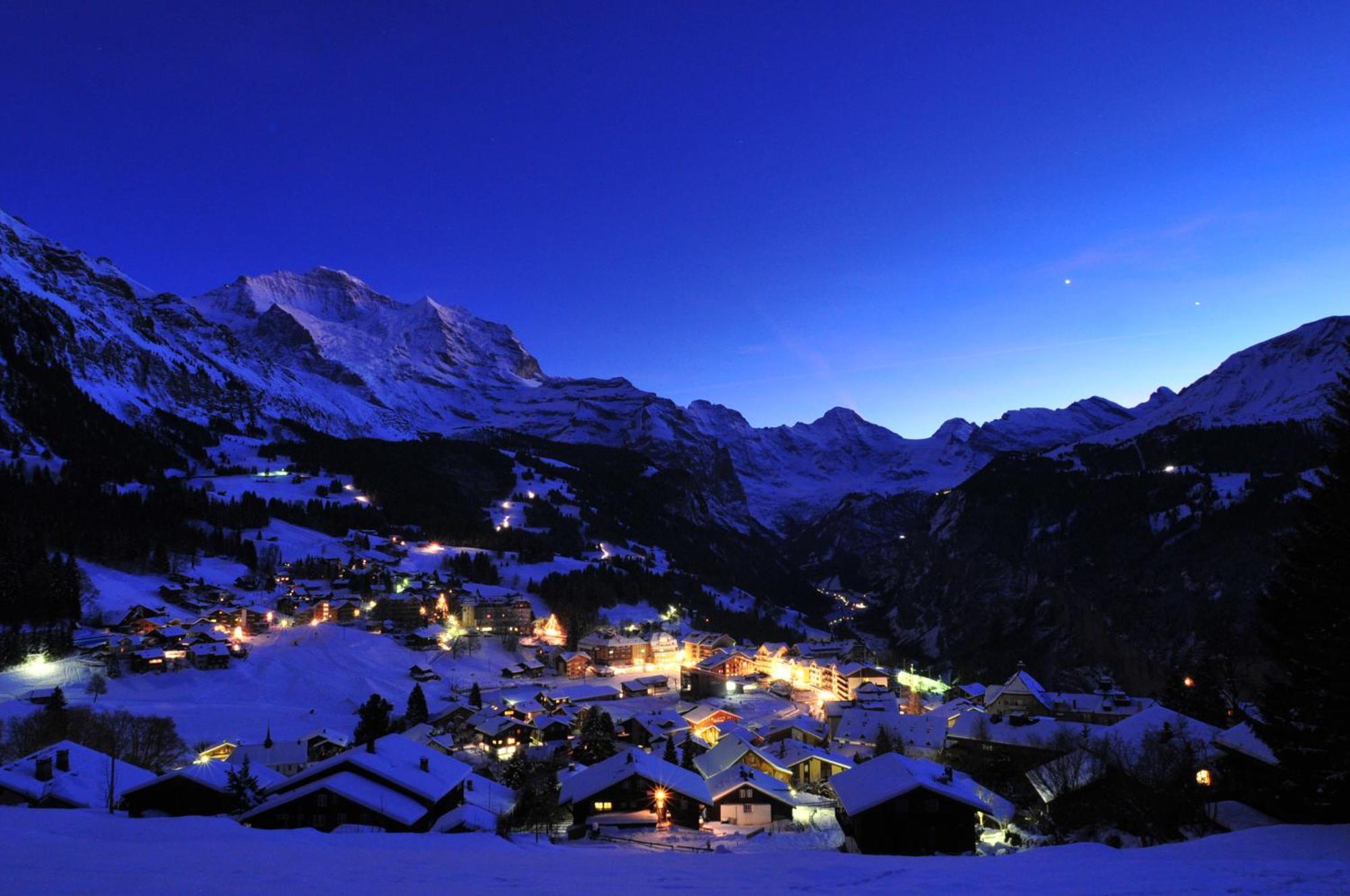 Chalet Alpina Gyger Wengen Dış mekan fotoğraf