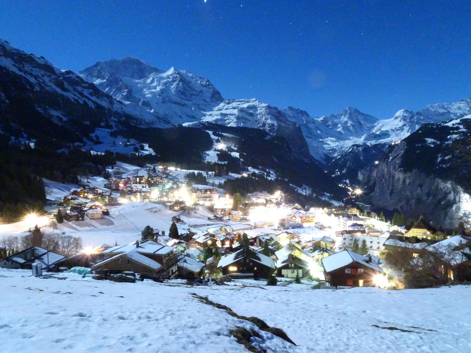 Chalet Alpina Gyger Wengen Dış mekan fotoğraf